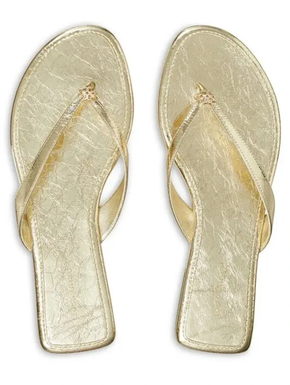 Tory Burch Capri Leather Flip Flop Sandals
